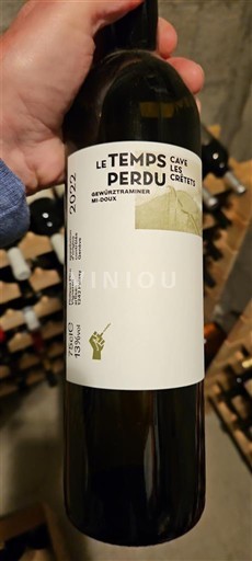 Genève Genève AOC Cave Les Crêtets Le Temps Perdu 2022