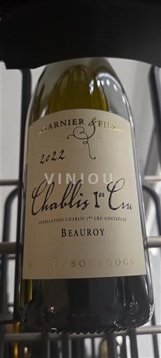 Burgund Chablis Premier Cru Garnier & Fils Beauroy 2022