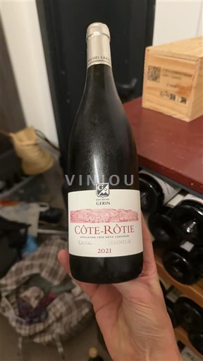 Vallée du Rhône Côte-rôtie Gérin Champin le Seigneur 2021