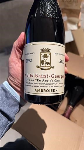 Burgundi Nuits-saint-georges Premier Cru Ambroise En Rue de Chaux 2022