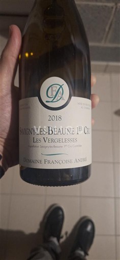 Burgundy Savigny-lès-Beaune Premier Cru Domaine Françoise André Les Vergelesses 2018