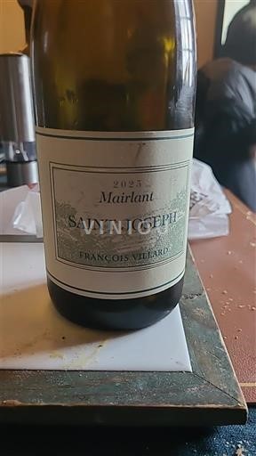 Valle del Ródano Saint-Joseph François Villard Mairlant 2023