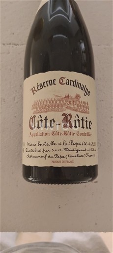 Rhône Valley Côte-Rôtie E. Guigal Réserve Cardinalys 2016