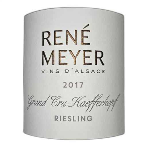 Alsacia Alsacia Gran Cru René Meyer Riesling Kaefferkopf 2017