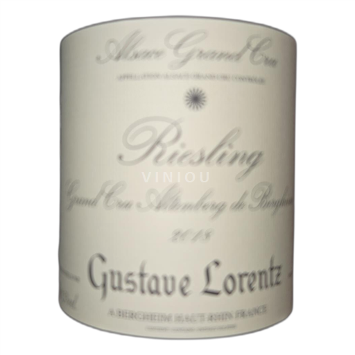 Alsace Alsace Grand Cru Gustave Lorentz Riesling Altenberg de Bergheim 2018