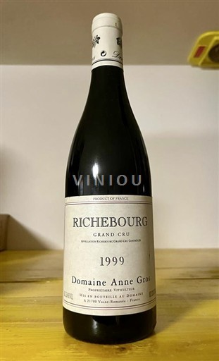 Borgogna Richebourg Grand Cru Domaine Anne Gros 1999