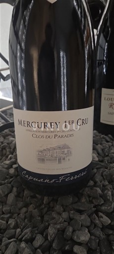 Bourgogne Mercurey Premier Cru Capuano-Ferreri Clos du Paradis Non Millésimé