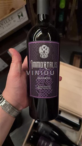 Vine Rouge sec Immortalis 2019 Spanien Aragonien Campo de Borja DO
