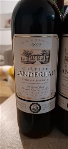 Burdeos Bordeaux superior Château Landereau 2002