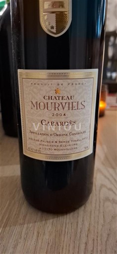 Languedoque Cabardès Château Mourviels 2004