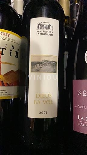 Languedoc Minervois Château Massamier La Mignarde Dieus Ba Vol 2021