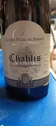 Bourgogne Chablis Jacques Picq & ses Enfants 2020