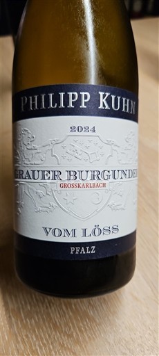 Palatinato Philipp Kuhn Grauburgunder Großkarlbach vom Löss 2024