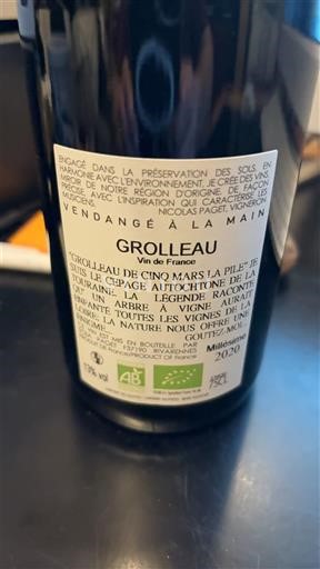 Valle del Loira No especificado Cinq Mars la Pile Grolleau 2020