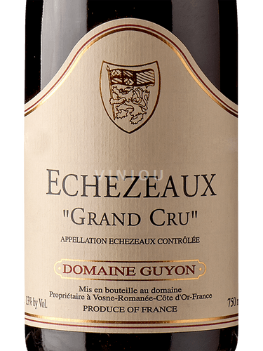 Burgundy Échézeaux Grand Cru Domaine Guyon 2001