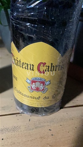 Rhône-dalen Châteauneuf-du-Pape Château Cabrières 2011