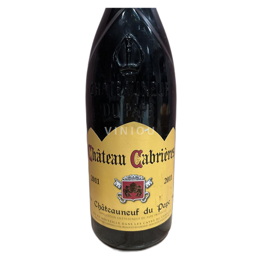 Vallée du Rhône Châteauneuf-du-pape Château Cabrières 2011