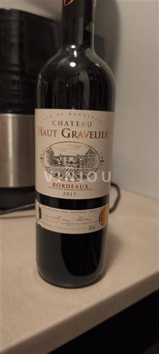 Bordeaux Château Haut Gravellier 2017