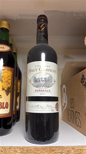 Bordeaux Château Haut Gravellier 2017