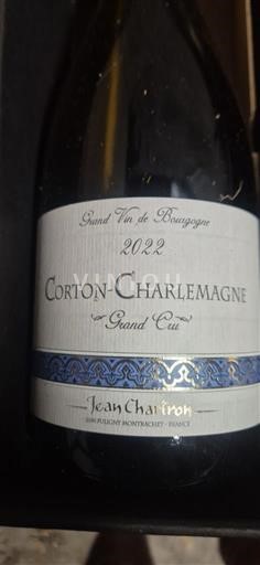 Bourgogne Corton-charlemagne Grand Cru Jean Chartron 2022