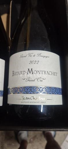 Bourgogne Bâtard Montrachet Grand Cru Jean Chartron 2022