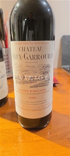 Bordeaux Saint-Émilion Château Vieux Garrouilh 2000