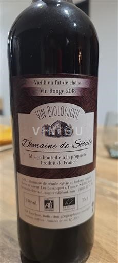 Zuidwest-Frankrijk Côtes du Lot Domaine Séoule 2013