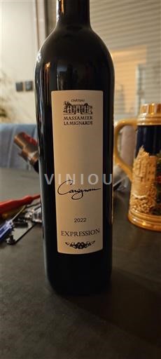 Languedoc Minervois Château Massamier La Mignarde Expression Carignan 2022