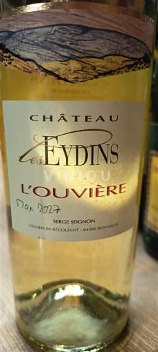 Rhône-dalen Luberon Château Les Eydins L’Ouvìère 2022