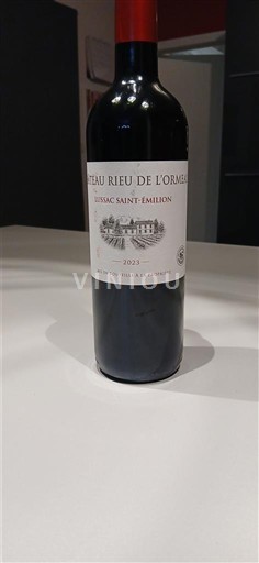 Bordéus Lussac-Saint-Émilion Château Rieu de l'Ormeau 2023