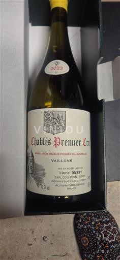 Burgundija Chablis Premier Cru Lionel Bussy Vaillons 2023