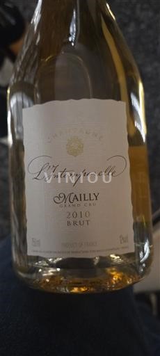 Champagne Sâm-panh Mailly L'Intemporelle 2010