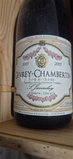 Borgoña Gevrey-Chambertin Domaine Javouhey Vieilles Vignes 2015