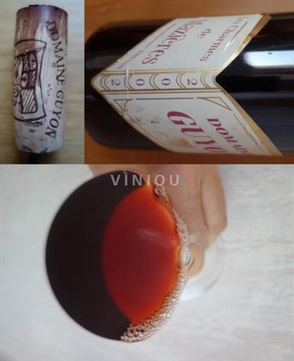 Burgundi Vosne-Romanée Domaine Guyon Les Charmes de Mazières 2002