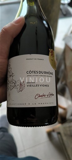 Thung lũng Rhône Côtes-du-rhône Charles Adelin Sélection Vieilles Vignes 2023