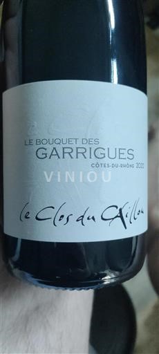 Vallée du Rhône Côtes-du-rhône Le Clos du Caillou Le Bouquet des Garrigues 2022