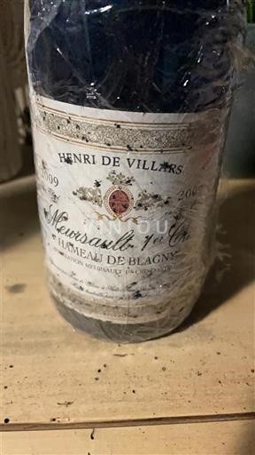 Bourgogne Meursault Premier Cru Henri de Villars Meursault 1er Cru 'Charmes de Blagny' 2009