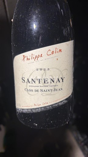 Burgundy Santenay Philippe Colin Clos de Saint-Jean 2022