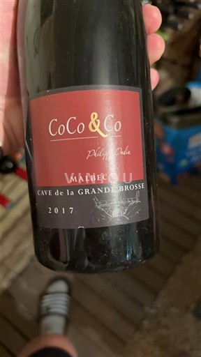 Sydväst Cahors Cave de la Grande Brosse CoCo & Co 2017