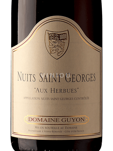 Burgundy Nuits-Saint-Georges Domaine Guyon Aux Herbues 2003