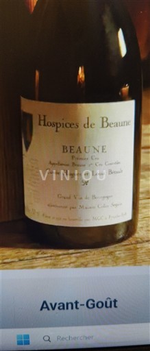 Borgogna Beaune Premier Cru Hospices de Beaune Hugues et Louis Betault 2017