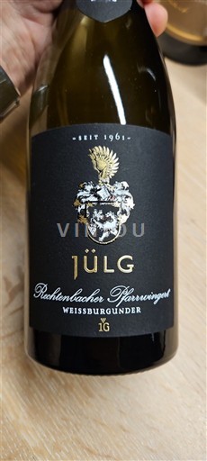Palatinado Jülg Rechtenbacher Pfarrwingert Weißburgunder 1G 2023