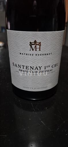 Burgundija Ni doloceno Premier Cru Mathieu Hugonnot Grand Clos Rousseau Neleten.
