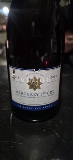 Bourgondië Mercurey Premier Cru La Combe aux Roux 2019