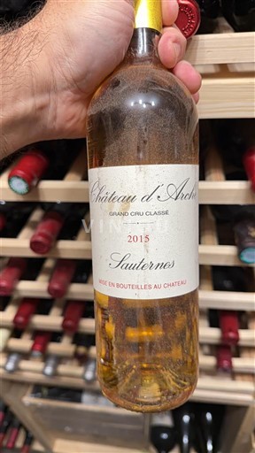 Burdeos Sauternes Grand Cru Château Arche 2015
