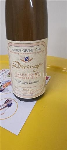 Alsace Alsace Grand Cru Grand Cru Diringer Zinnkoepflé 1998