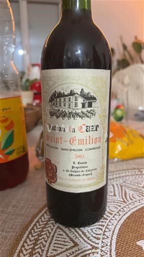 Bordeaux Saint-Émilion Château La Caze 2002