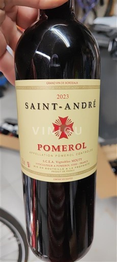 Bordeaux Pomerol Saint André 2023