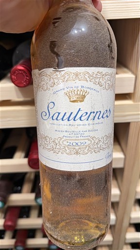 Bordeaux Sauternes Dulong 2009