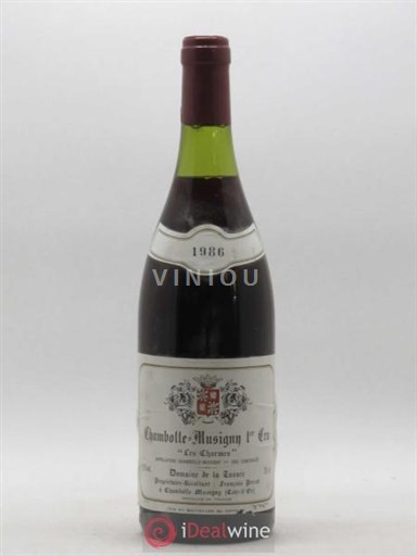 Borgoña Chambolle-Musigny Premier Cru Domaine La Tassée Les Charmes 1992